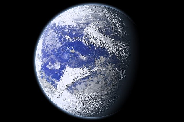 satelitní snímek Země